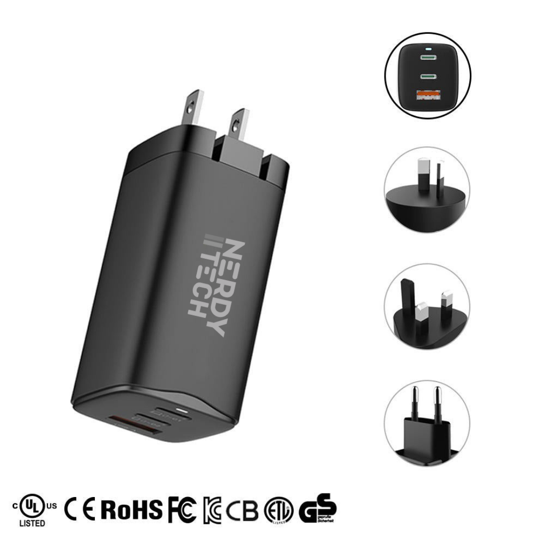 Nerdy Tech 65W Ultra GaN Charger