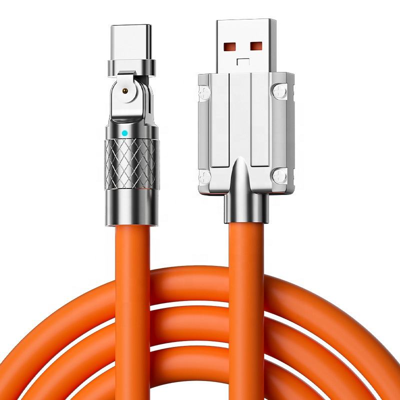 Silicone Charging Cables (USB-A to Type-C)